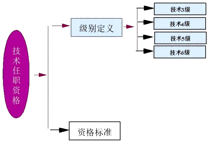 QA类岗位技术任职资格等级划分